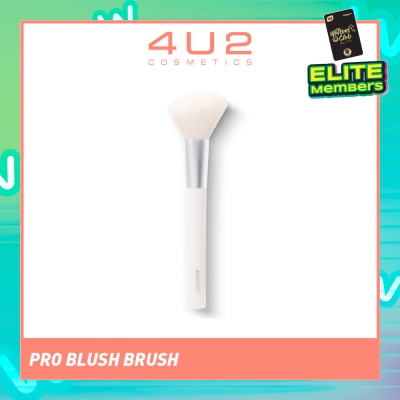 4U2 Skin Pro Blush Brush (Applying Blush Or Contour. Special Soft Brush, Does Not Hurt The Skin, Does Not Irritate The Skin) 1s