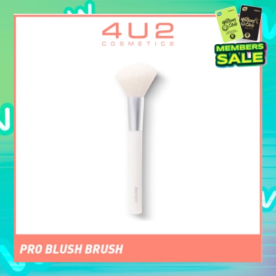 4U2 Skin Pro Blush Brush (Applying Blush Or Contour. Special Soft Brush, Does Not Hurt The Skin, Does Not Irritate The Skin) 1s