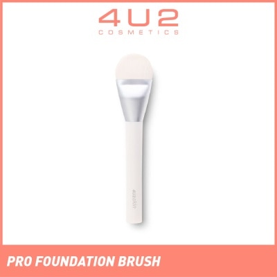 4U2 Skin Pro Foundation Brush (Flat Head, Soft, Can Spread Foundation In All Textures) 1s