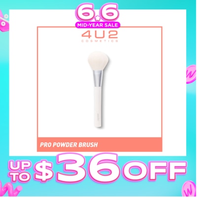 4U2 - Skin Pro Powder Brush (Canopy Brush Head Designed To Set The Powder Smoothly On The Skin) 1s