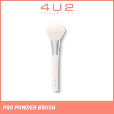 4U2 Skin Pro Powder Brush (Canopy Brush Head Designed To Set The Powder Smoothly On The Skin) 1s