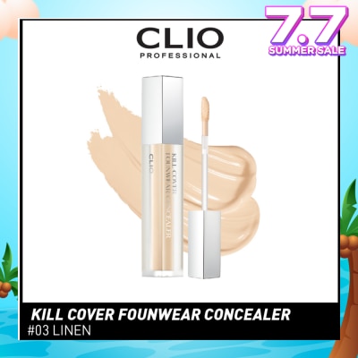 CLIO Kill Cover Founwear Concealer 03 Linen 6g