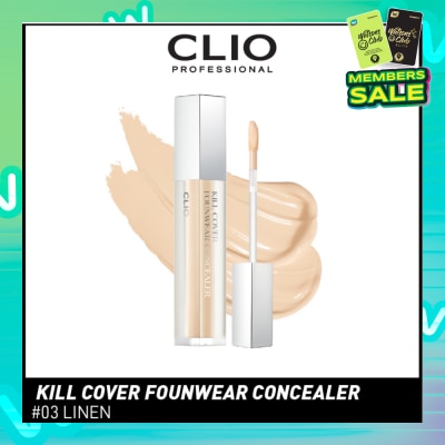 CLIO Kill Cover Founwear Concealer 03 Linen 6g