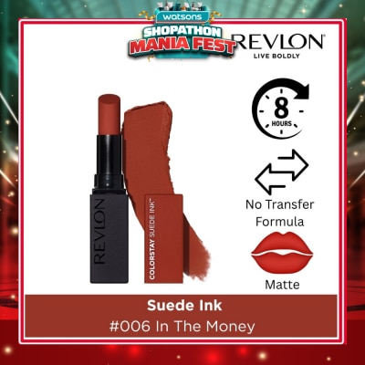 REVLON - Suede Ink Lipstick #006 In the Money 1s