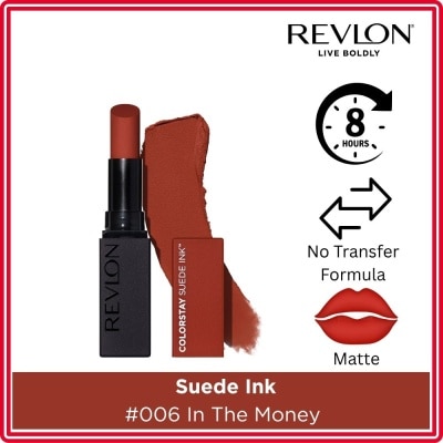 REVLON Suede Ink Lipstick #006 In the Money 1s