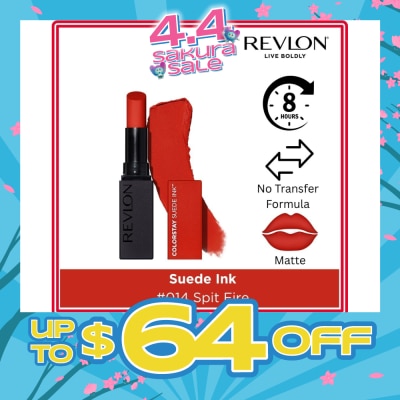 REVLON - Suede Ink Lipstick #014 Spit Fire 1s