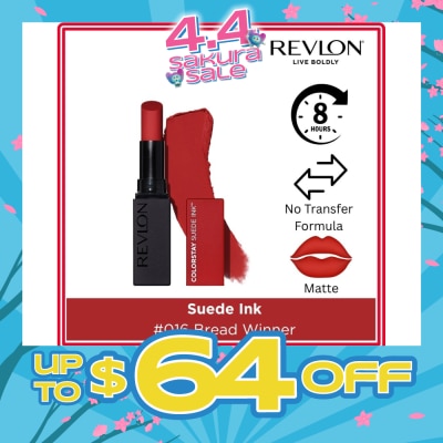 REVLON - Suede Ink Lipstick #016 Breadwinner 1s
