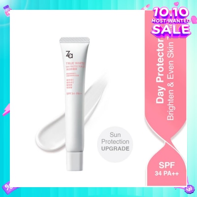 ZA True White Day Protector Ex Spf34 Pa++ 35g