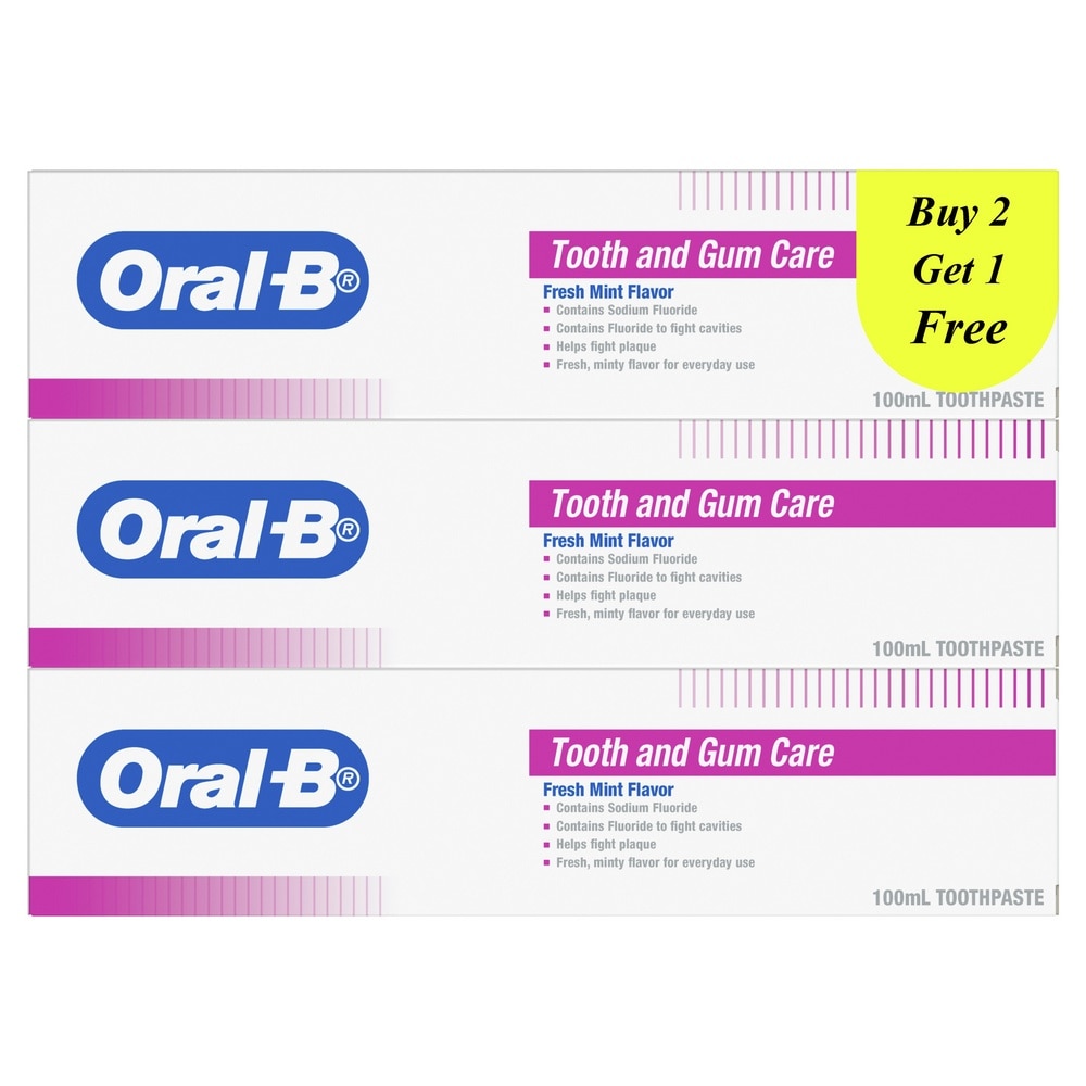 Tooth and Gum Care Toothpaste 100g x 3s