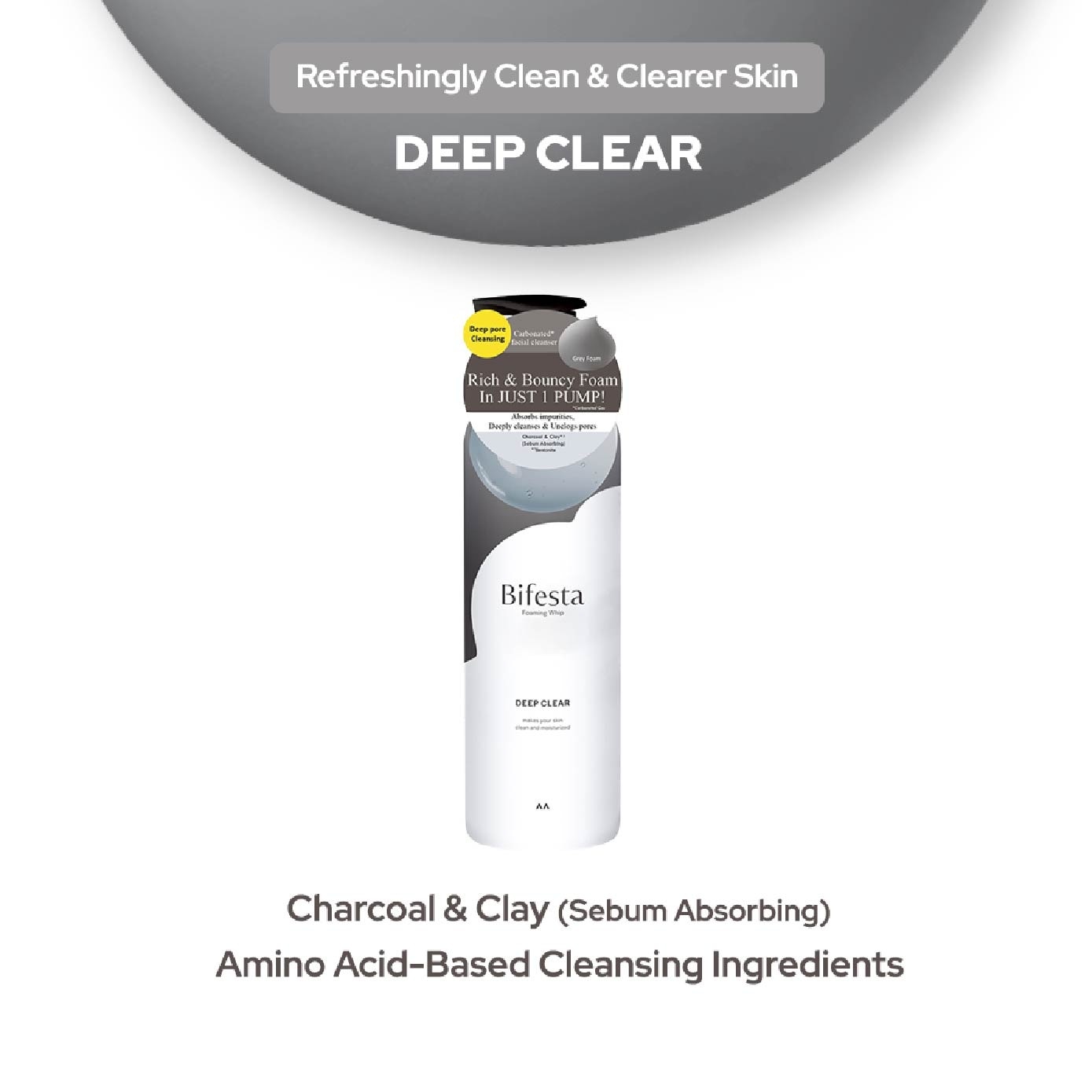 oam Wash Deep Clear (For Clogged Pores) 180g