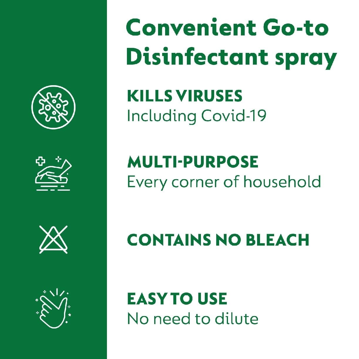 Multipurpose Surface Disinfectant Trigger Spray 500ml