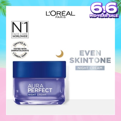 L'OREAL PARIS SKINCARE Aura Perfect Night Cream (For Even Skintone) 50ml