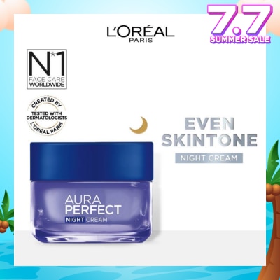 L'OREAL PARIS SKINCARE Aura Perfect Night Cream (For Even Skintone) 50ml