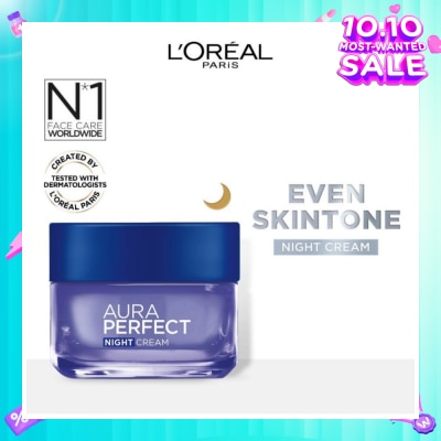 L'OREAL PARIS SKINCARE Aura Perfect Night Cream (For Even Skintone) 50ml