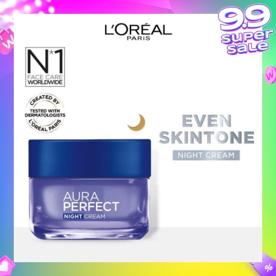 L'OREAL PARIS SKINCARE Aura Perfect Night Cream (For Even Skintone) 50ml