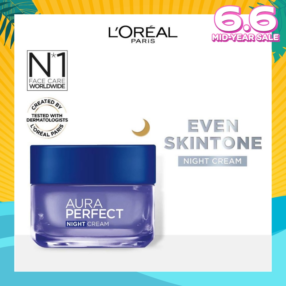 Aura Perfect Night Cream (For Even Skintone) 50ml
