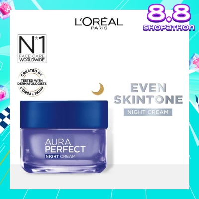 L'OREAL PARIS SKINCARE Aura Perfect Night Cream (For Even Skintone) 50ml