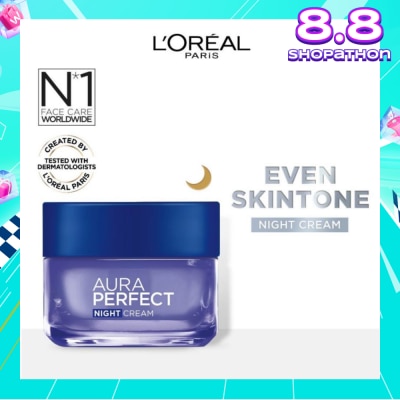 L'OREAL PARIS SKINCARE Aura Perfect Night Cream (For Even Skintone) 50ml