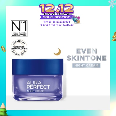 L'OREAL PARIS SKINCARE Aura Perfect Night Cream (For Even Skintone) 50ml