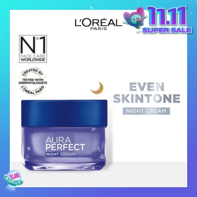 L'OREAL PARIS SKINCARE Aura Perfect Night Cream (For Even Skintone) 50ml
