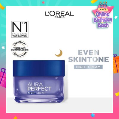 L'OREAL PARIS SKINCARE Aura Perfect Night Cream (For Even Skintone) 50ml