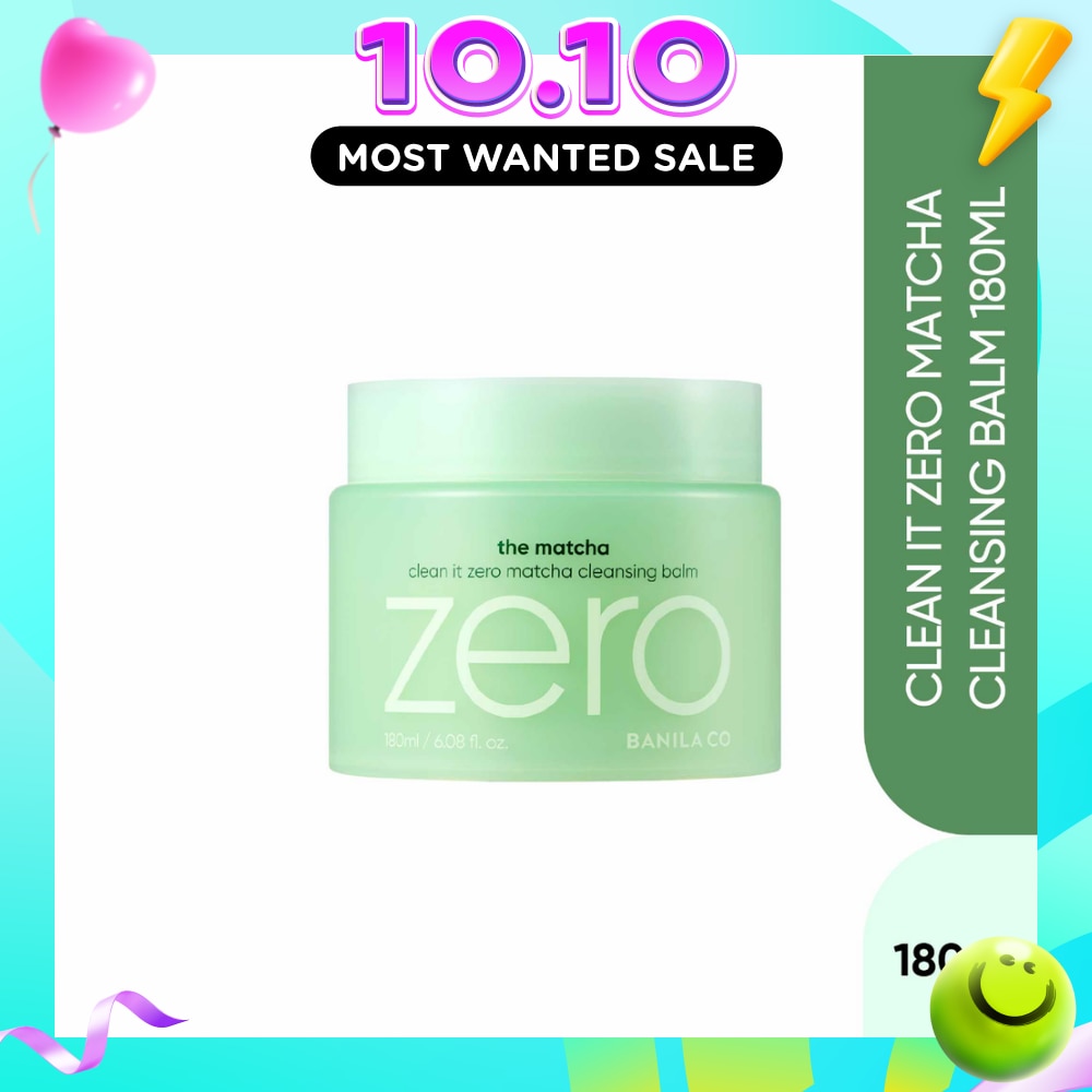 BANILA CO Clean It Zero 180×8 抹茶 BANILA CO Clean it Zero Matcha Cleansing Balm 180ml | Face
