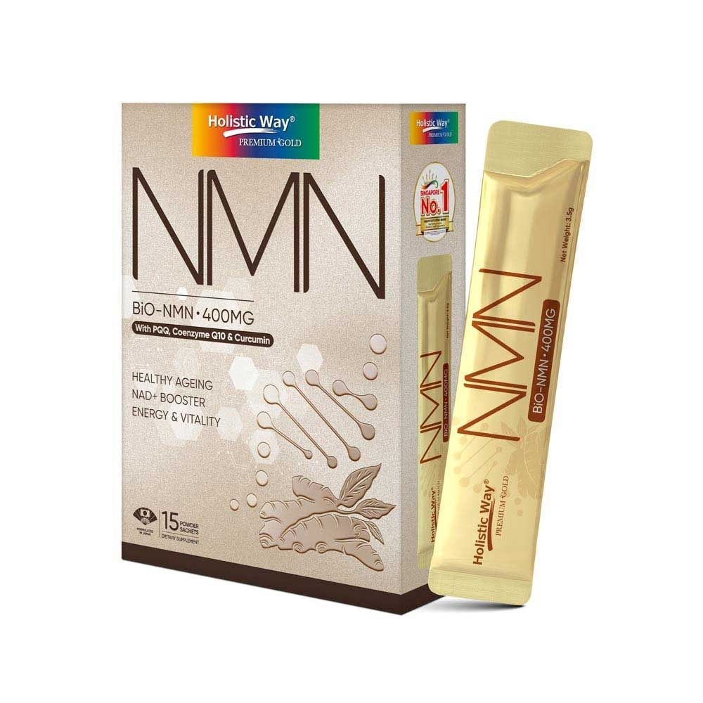 Bio-NMN 400mg For Healthy Ageing, NAD+ Booster, Energy, and Vitality 3.5g x 15s