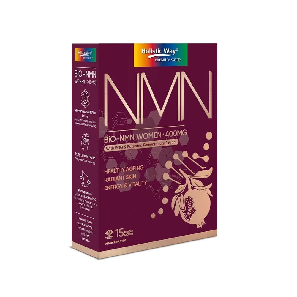 Bio-NMN Women 400mg for Healthy Ageing, Radiant Skin, Energy, and Vitality 3.5g x 15s