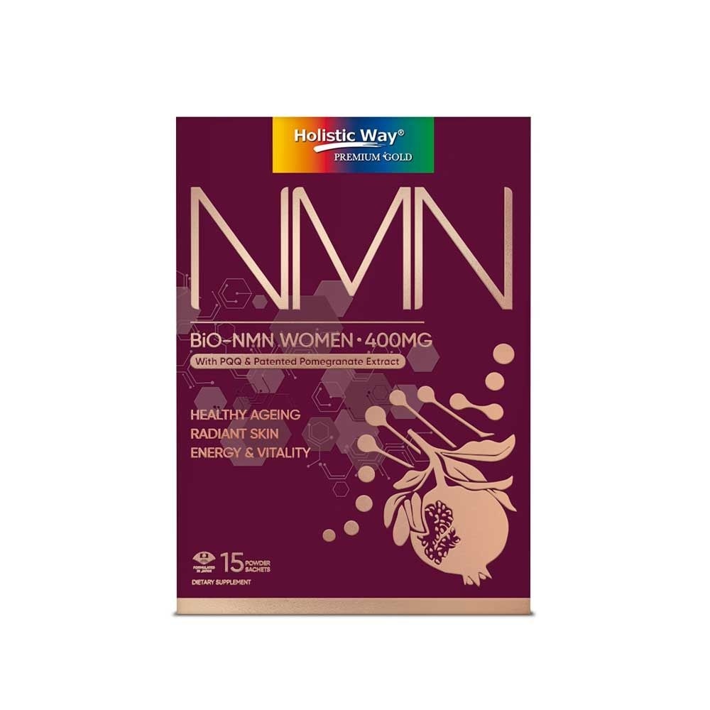 Bio-NMN Women 400mg for Healthy Ageing, Radiant Skin, Energy, and Vitality 3.5g x 15s