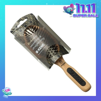 KENT BRUSHES Pf01 (Perfect For Pure Bristle Hair Brush With Penetron, Large) 1s