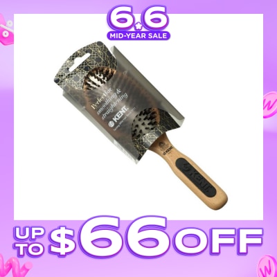 KENT BRUSHES - Pf01 (Perfect For Pure Bristle Hair Brush With Penetron, Large) 1s