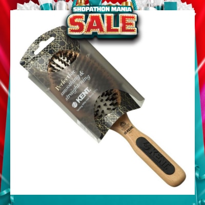 KENT BRUSHES - Pf01 (Perfect For Pure Bristle Hair Brush With Penetron, Large) 1s