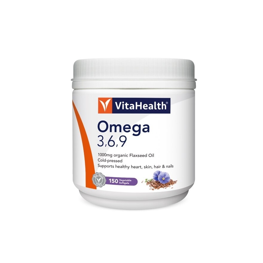 Omega 3,6,9 (Supports Healthy Heart, Skin, Joint And Digestive Health) 150s