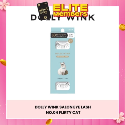 DOLLY WINK Salon Eye Lash No.4 (Reusable) 2s&nbsp;(Expiry: Jul`2026)