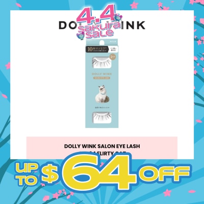 DOLLY WINK - Salon Eye Lash No.4 (Reusable) 2s&nbsp;(Expiry: Jul`2026)