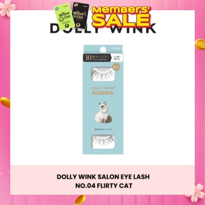 DOLLY WINK Salon Eye Lash No.4 (Reusable) 2s&nbsp;(Expiry: Jul`2026)