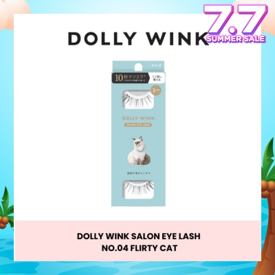 DOLLY WINK Salon Eye Lash No.4 (Reusable) 2s (Expiry: Jan`2026)