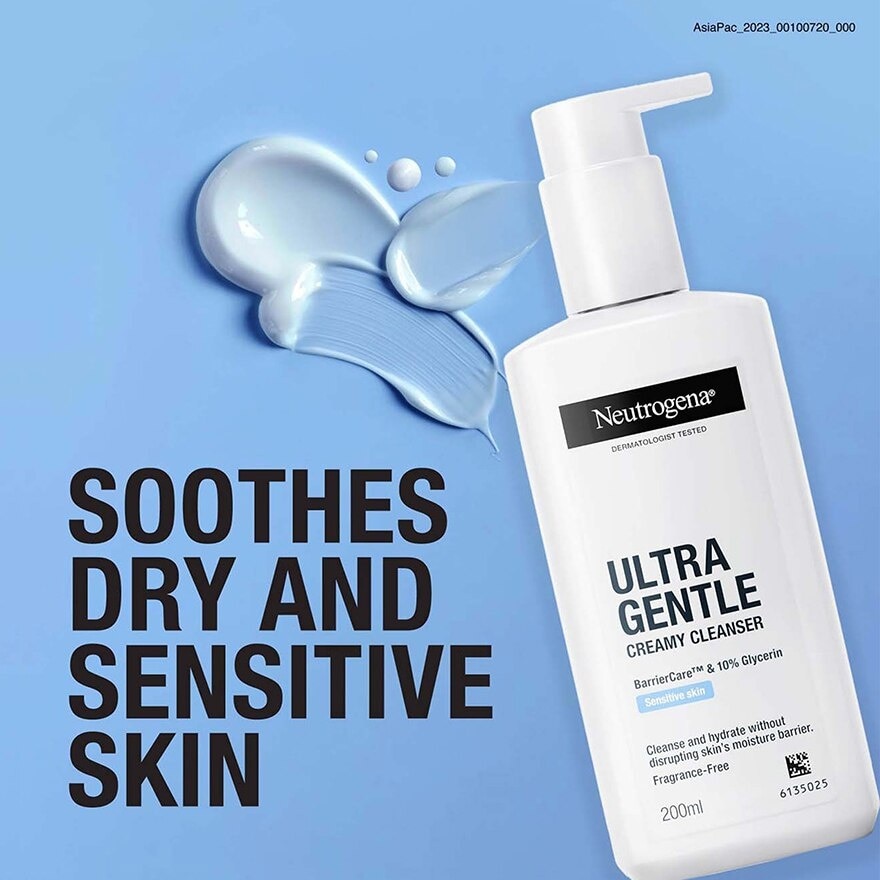 Extra Gentle Facial Cleanser For Sensitive Skin 200ml