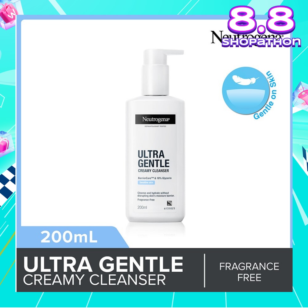 Extra Gentle Facial Cleanser For Sensitive Skin 200ml