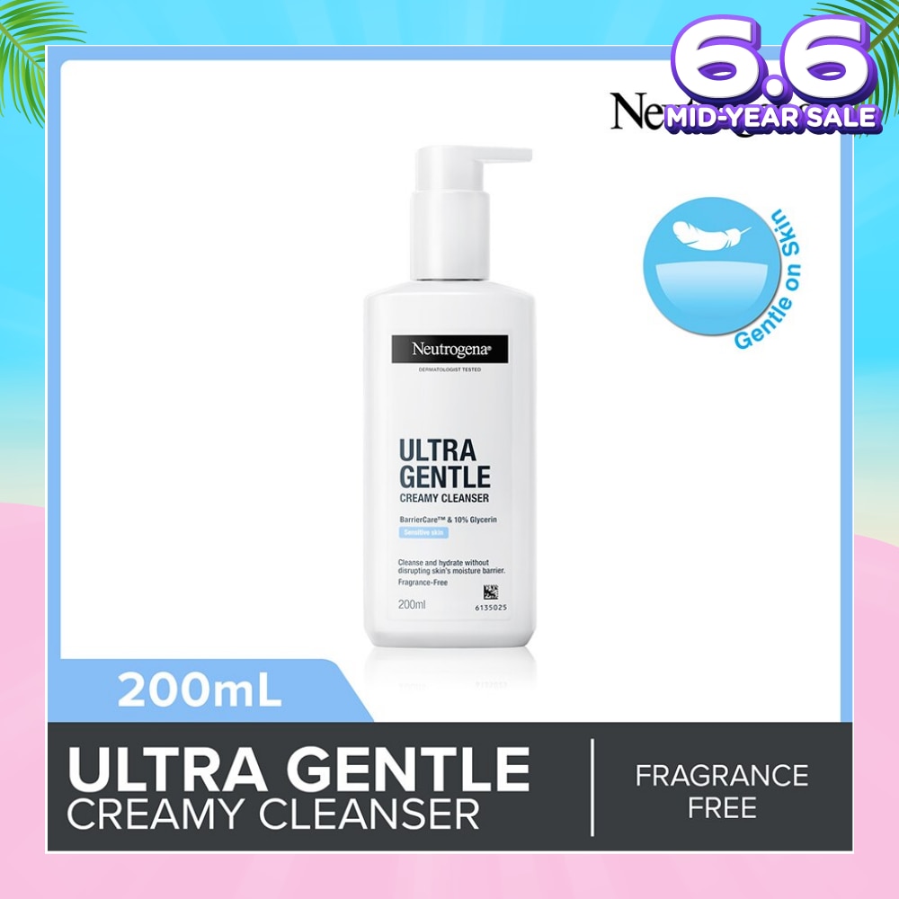 Extra Gentle Facial Cleanser For Sensitive Skin 200ml