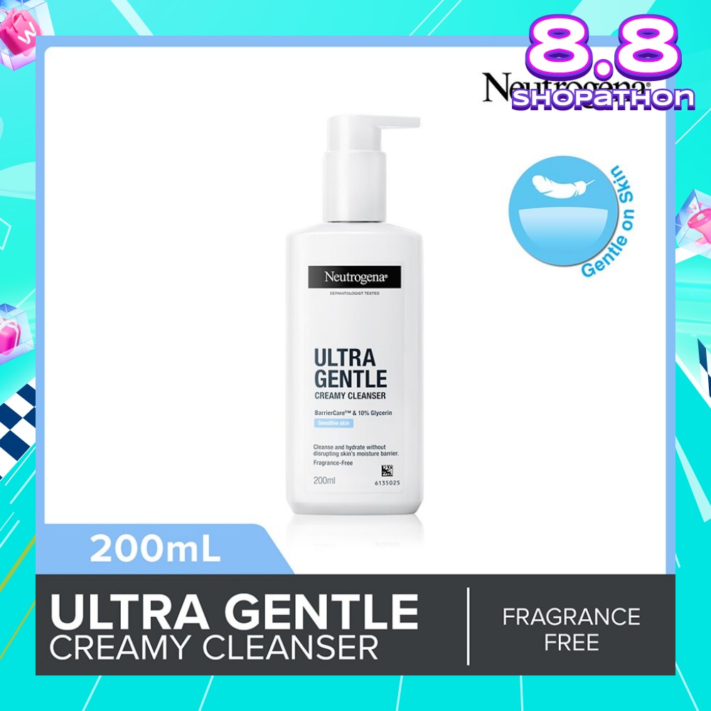 Extra Gentle Facial Cleanser For Sensitive Skin 200ml