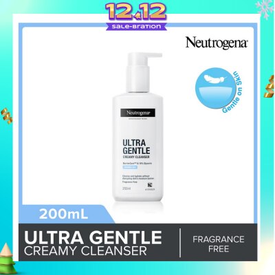 NEUTROGENA Extra Gentle Facial Cleanser For Sensitive Skin 200ml