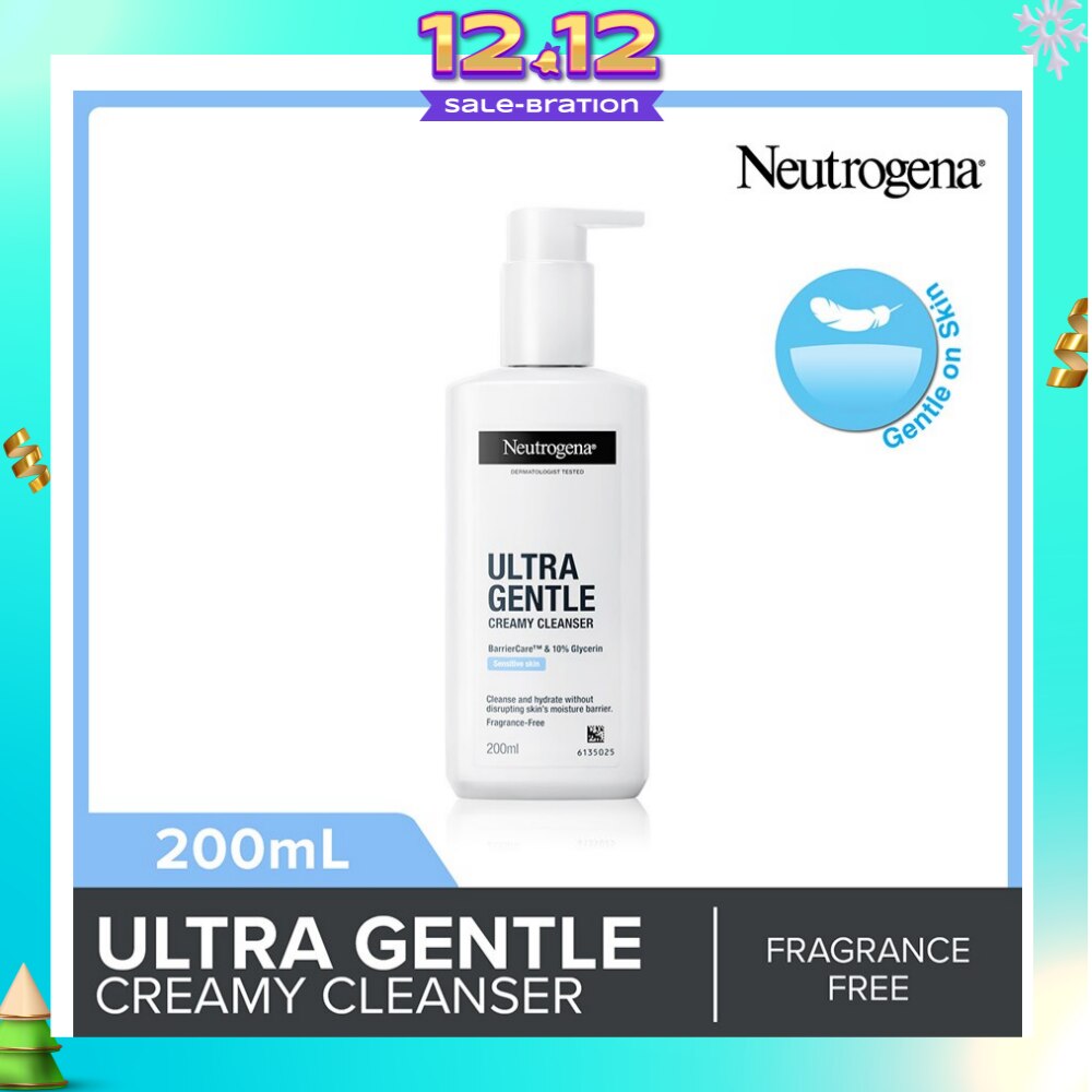 Extra Gentle Facial Cleanser For Sensitive Skin 200ml