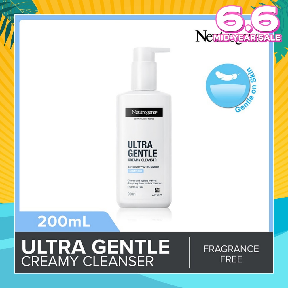 Extra Gentle Facial Cleanser For Sensitive Skin 200ml