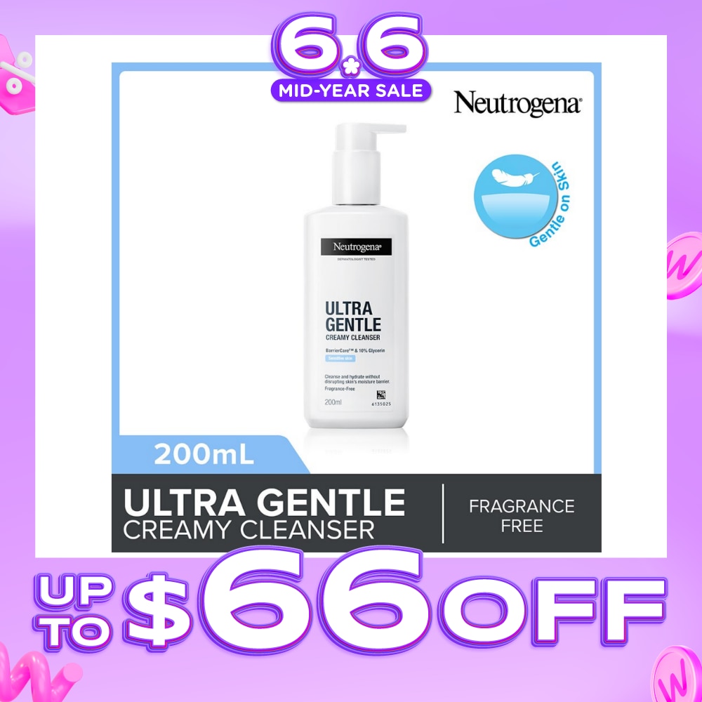 Extra Gentle Facial Cleanser For Sensitive Skin 200ml