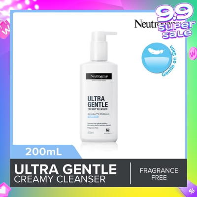 NEUTROGENA Extra Gentle Facial Cleanser For Sensitive Skin 200ml