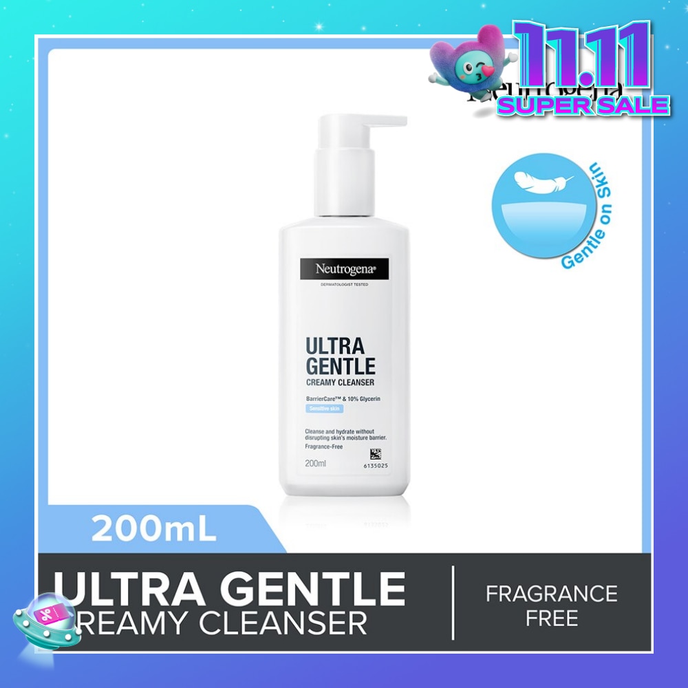 Extra Gentle Facial Cleanser For Sensitive Skin 200ml