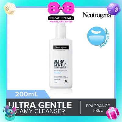 NEUTROGENA - Extra Gentle Facial Cleanser For Sensitive Skin 200ml