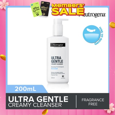 NEUTROGENA Extra Gentle Facial Cleanser For Sensitive Skin 200ml
