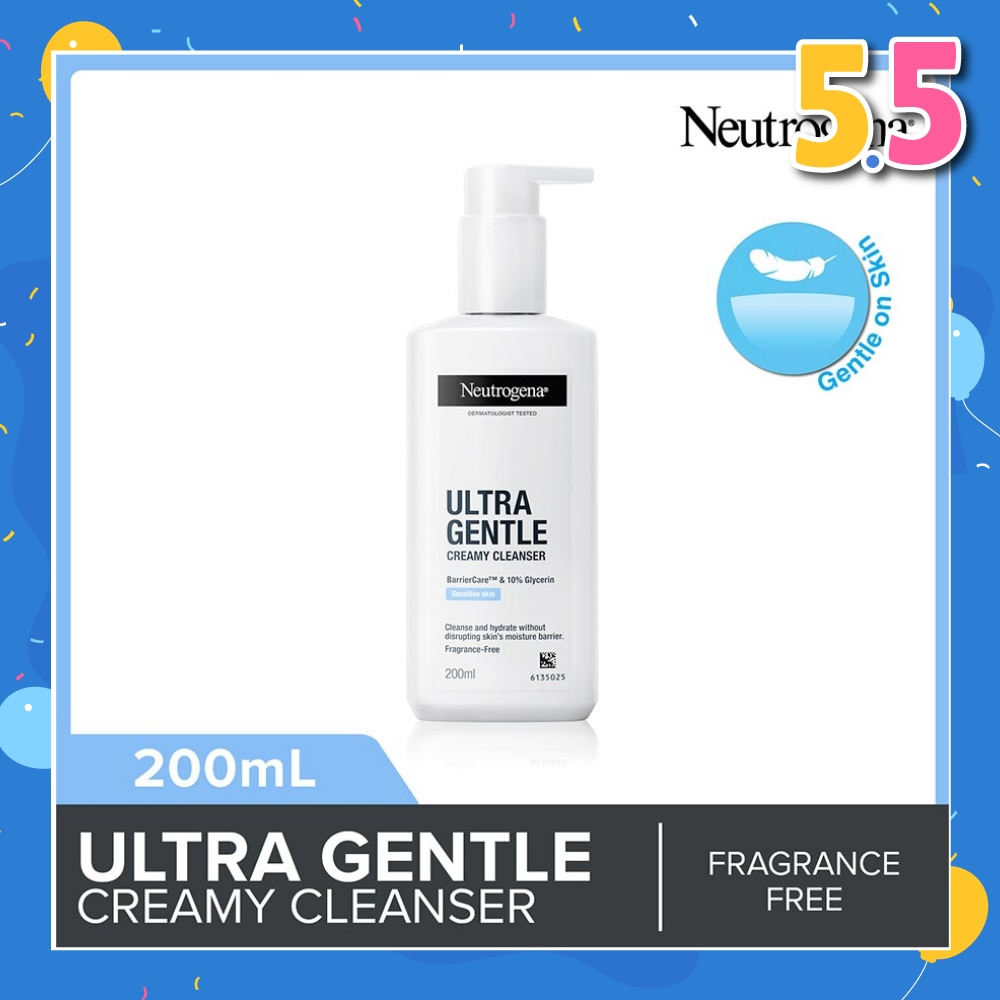 Extra Gentle Facial Cleanser For Sensitive Skin 200ml